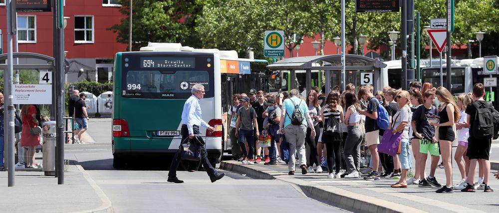 Die Busse des Verkehrsbetriebes sollen ab 2025 elektrisch angetrieben sein