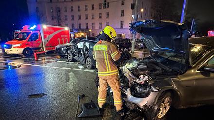 Der Unfallort am Fehrbelliner Platz.