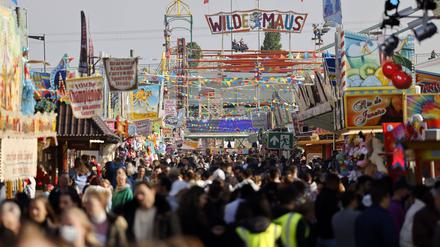 Die Deutzer Kirmes in Köln.