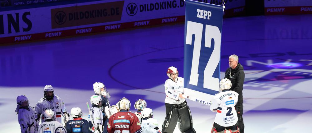 Die Zeremonie für Rob Zepp ließ bei vielen Fans Erinnerungen wach werden.