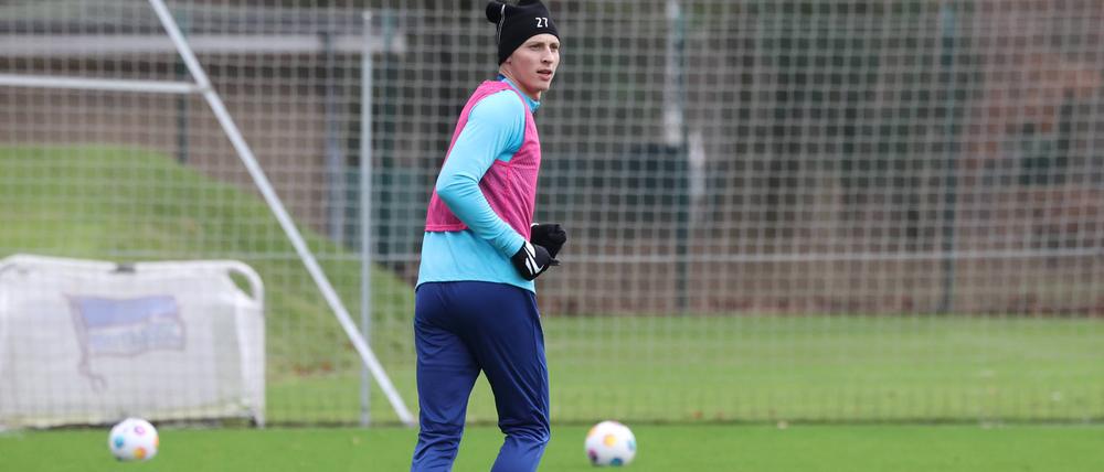 Zurück im Training. Palko Dardai hatte seit Mitte September pausieren müssen.