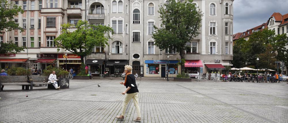Der Breslauer Platz.