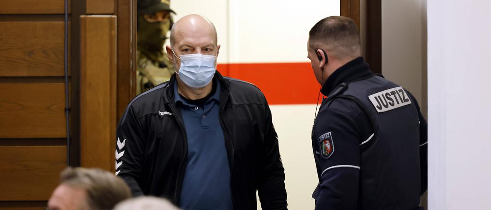 Der Angeklagte Thomas Drach bei seinem Strafprozess vor dem Kölner Landgericht.