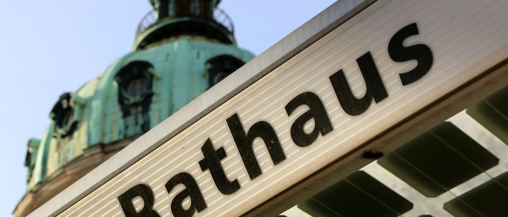 Das Rathaus in der Friedrich-Ebert-Straße.