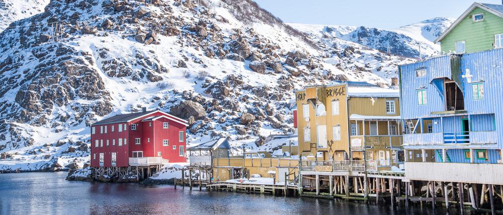 Früher galt Nyksund als Fischerdorf, heute ist es eine kleine Künstlerkolonie.