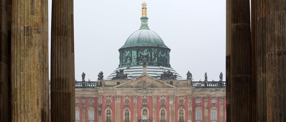 Das Neue Palais in Potsdam.