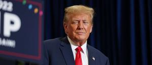 Der frühere US-Präsident Donald Trump.