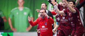 Bob Hanning (li.) ist Trainer des 1. VfL Potsdam und Geschäftsführer der Füchse Berlin.