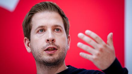 Kevin Kühnert, SPD-Generalsekretär, am 04.07.2022.