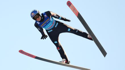 Andreas Wellinger hofft auf große Weiten in Bischofshofen.