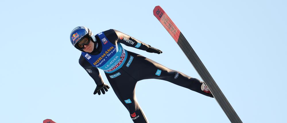Andreas Wellinger hofft auf große Weiten in Bischofshofen.