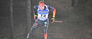 Benedikt Doll lässt sich trotz der Wetterkapriolen nicht aufhalten.