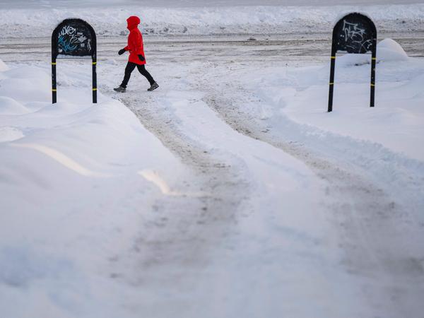 Sundbyberg in Schweden am 4. Januar.