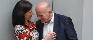  Katharina Günther-Wünsch (CDU), Bildungssenatorin, und Kai Wegner (CDU), Regierender Bürgermeister