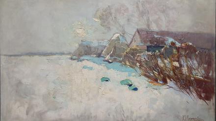 Mit Spendengeldern konnte der Förderverein drei Kunstwerke von Karl Hagemeister restaurieren.
