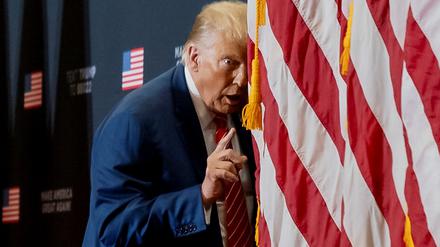 Der ehemalige US-Präsident: Donald Trump.