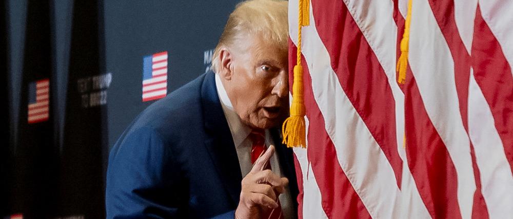 Der ehemalige US-Präsident: Donald Trump.