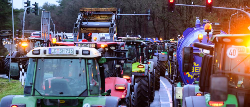 Am Montag wollen die Bauern wieder mobilisieren.