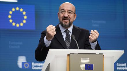 EU-Ratspräsident Charles Michel will bei der anstehenden Europawahl im Juni antreten.