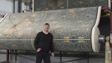 „Ich mag Teppiche“: Halbmond-Geschäftsführer Ralf Litzenberg.