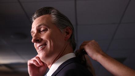 Kaliforniens Gouverneur Gavin Newsom wird als Kandidat der Demokraten gehandelt, sollte Joe Biden doch nicht kandidieren.