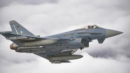 Ein deutscher Eurofighter.