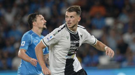 Lazar Samardzic steht vor einem Wechsel von Udinese Calcio zur SSC Neapel.