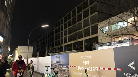 Für dieses Signa-Bauprojekt sieht es möglicherweise düster aus: das „P1“ in der Passauer Straße.
