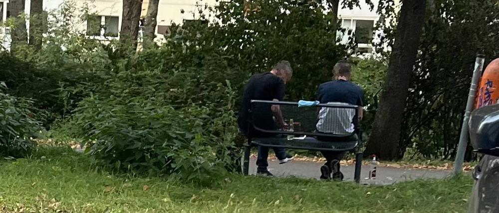 Für einige geht es hier zu laut zu: Die Bank in der Zingster Straße. 