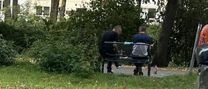 Für einige geht es hier zu laut zu: Die Bank in der Zingster Straße. 