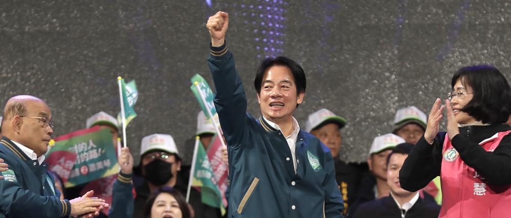 William Lai, Taiwans neuer Präsident.