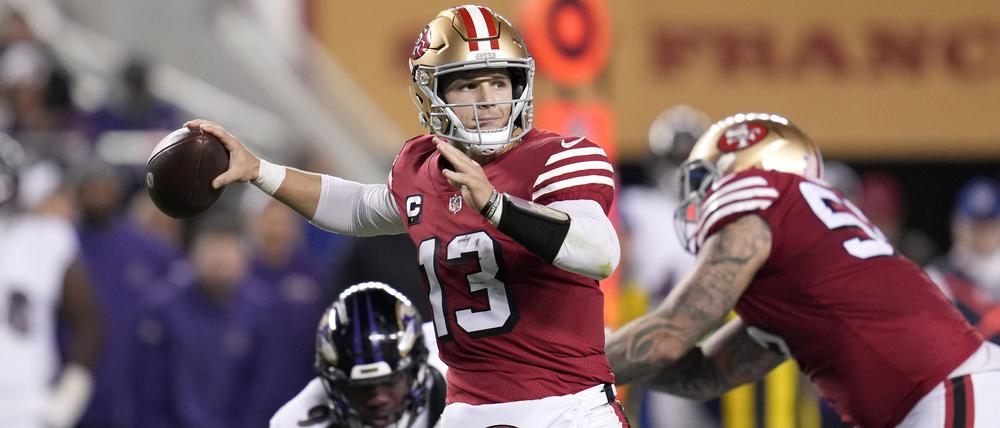 Brock Purdy gilt mit dem San Francisco 49ers als Super-Bowl-Aspirant.