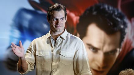Der britische Schauspieler Henry Cavill spielte den Superhelden Superman.