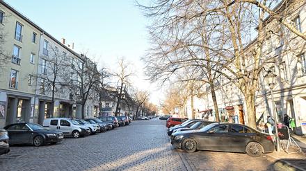 Ein Teil der Dortustraße soll ab dem 28. März zu einer verkehrsberuhigten Zone ohne Parkplätze werden. 