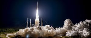Start der kommerziellen Raumfahrtmission „Peregrine“ vom US-Weltraumbahnhof Cape Canaveral.