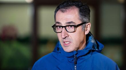Cem Özdemir (Bündnis 90/Die Grünen), Bundesminister für Ernährung und Landwirtschaft, gibt ein Pressestatement zu den laufenden Protesten der Landwirtinnen und Landwirte ab.