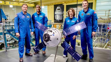 Die Crew-Mitglieder der Artemis 2-Mission müssen auf ihren Start weiter warten. 