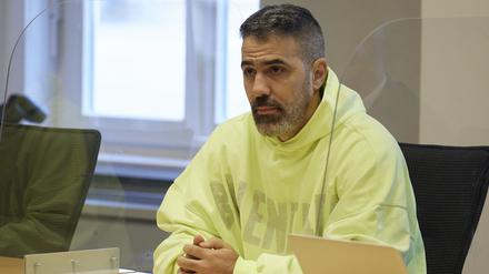 Der Rapper Bushido traf seinen früheren Manager Arafat Abou-Chaker zuletzt nur noch vor Gericht, so bei einem Zivilprozess um eine Wohnanlage vor dem Brandenburgischen Oberlandesgericht im Oktober 2023.  