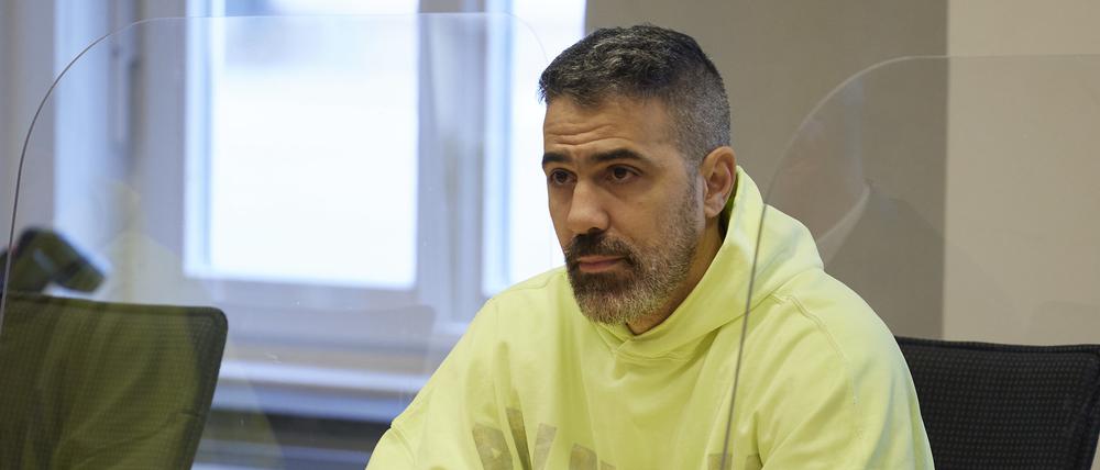Der Rapper Bushido traf seinen früheren Manager Arafat Abou-Chaker zuletzt nur noch vor Gericht, so bei einem Zivilprozess um eine Wohnanlage vor dem Brandenburgischen Oberlandesgericht im Oktober 2023.  