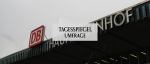 Umfrage Bahnstreik