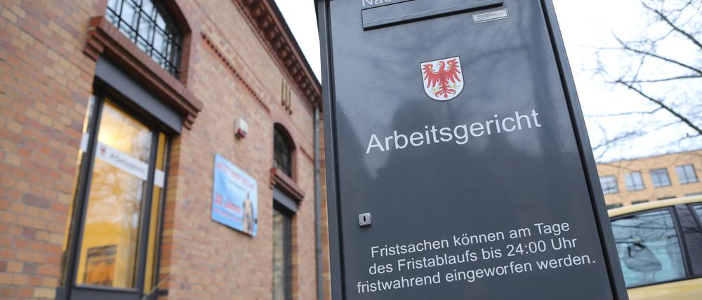 Arbeitsgericht Potsdam, Behlertstraße.