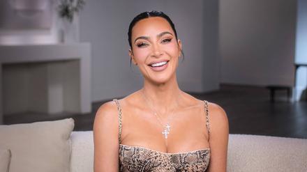 Kim Kardashian in a scene from the CHulu new reality show: The Kardashians - Season 4 2023.