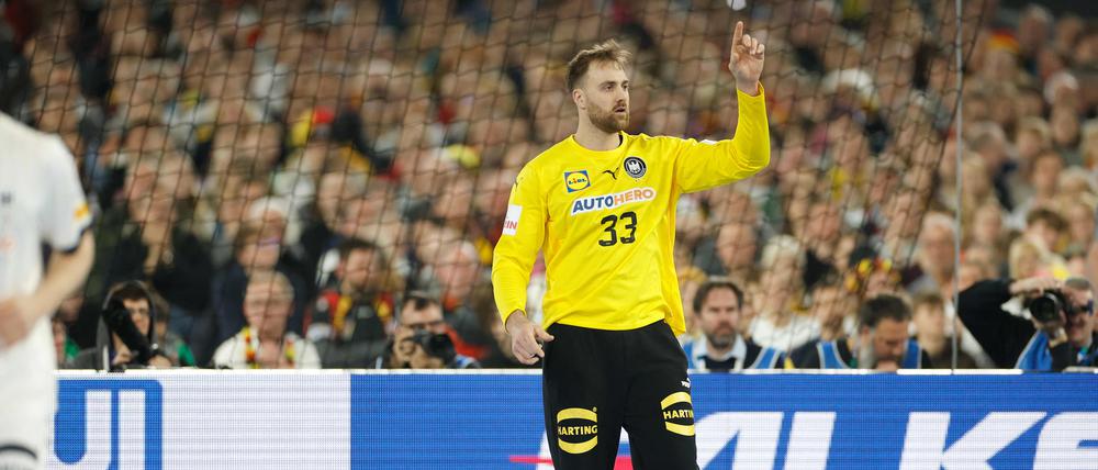 Andreas Wolff hielt gegen die Schweiz 61 Prozent aller Würfe auf sein Tor.
