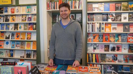 Als neuer Chef der „Marga Schoeller Bücherstube“ plant Stefan Liebermann eine Umgestaltung der Räume. Doch er will nicht alles verändern. 
