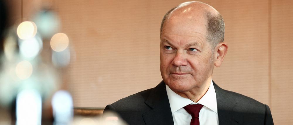 Bundeskanzler Olaf Scholz (SPD)
