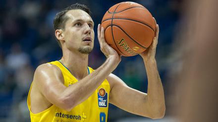 Gleich geht wieder einer rein. Albas Marcus Eriksson war einer der besten Schützen der Basketball-Bundesliga.