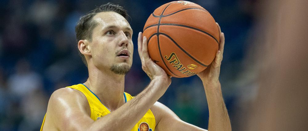 Gleich geht wieder einer rein. Albas Marcus Eriksson war einer der besten Schützen der Basketball-Bundesliga.