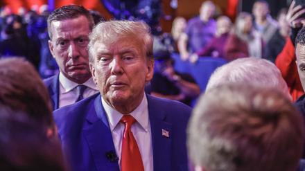 Trump am 10. Januar.