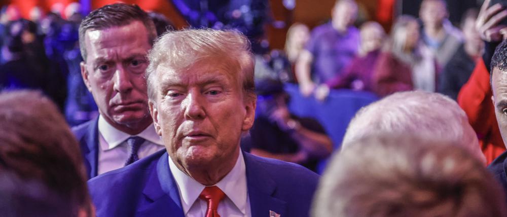 Trump am 10. Januar.
