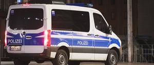 Ein Polizeiauto.